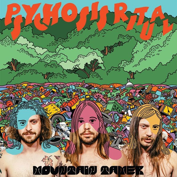 Mountain Tamer - Psychosis Ritual (Half - Orange Half - Green Vinyl) (LP) - Joco Records