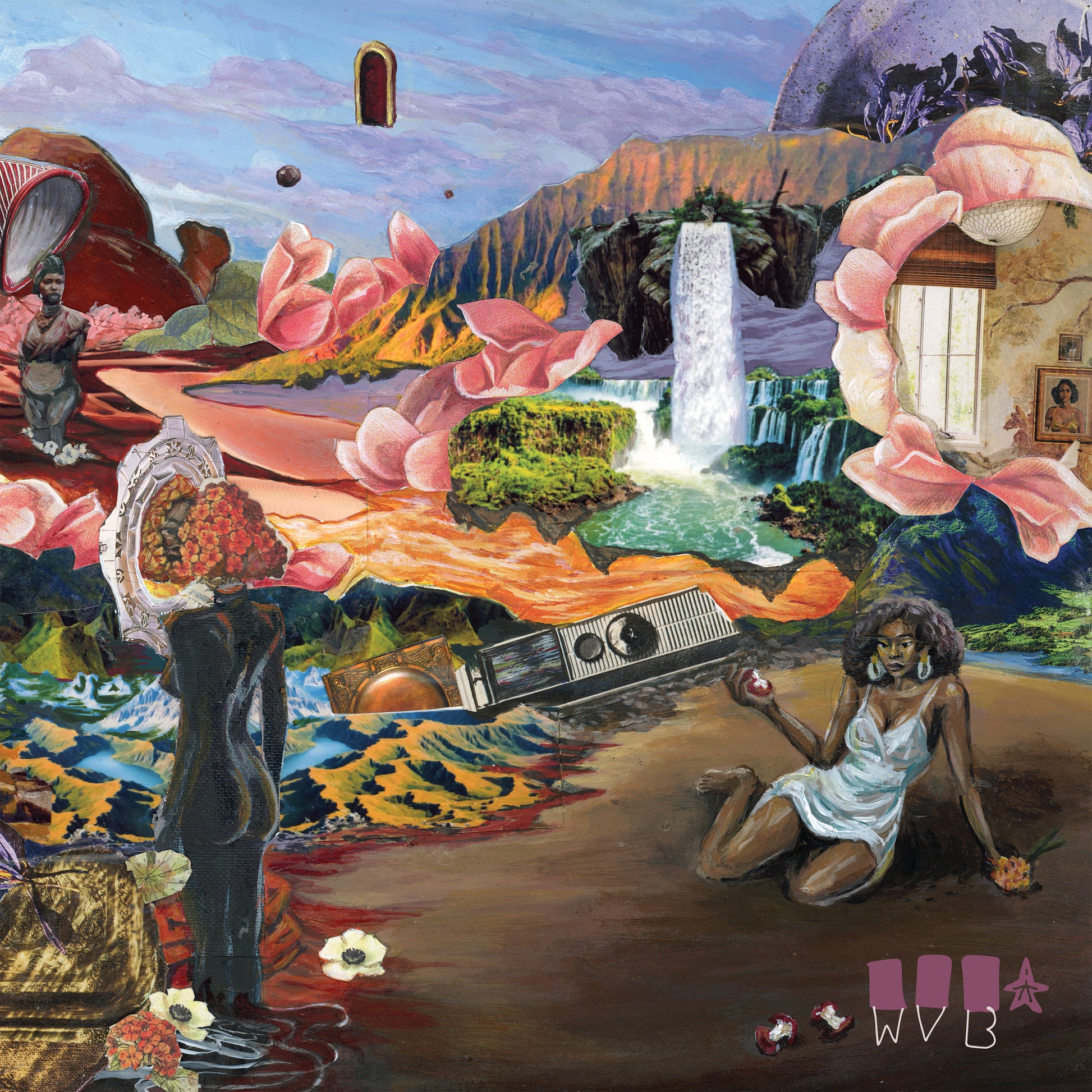 Mourning [A] BLKstar - Flowers For The Living (Galaxy Swirl Vinyl)