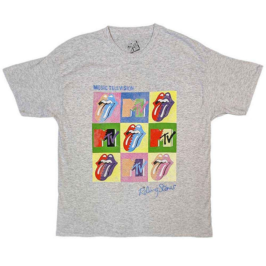 MTV - Rolling Stones Warhol Squares (T-Shirt) - Joco Records