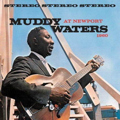 Muddy Waters - At Newport 1960 (Limited Edition Import, Cyan Blue Vinyl) (LP) - Joco Records