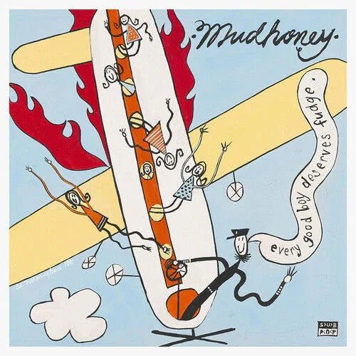 Mudhoney - Every Good Boy Deserves Fudge (30th Anniversary Deluxe Edition) (Limited Edition, Yellow & Burnt Orange Vinyl) (2 LP) - Joco Records