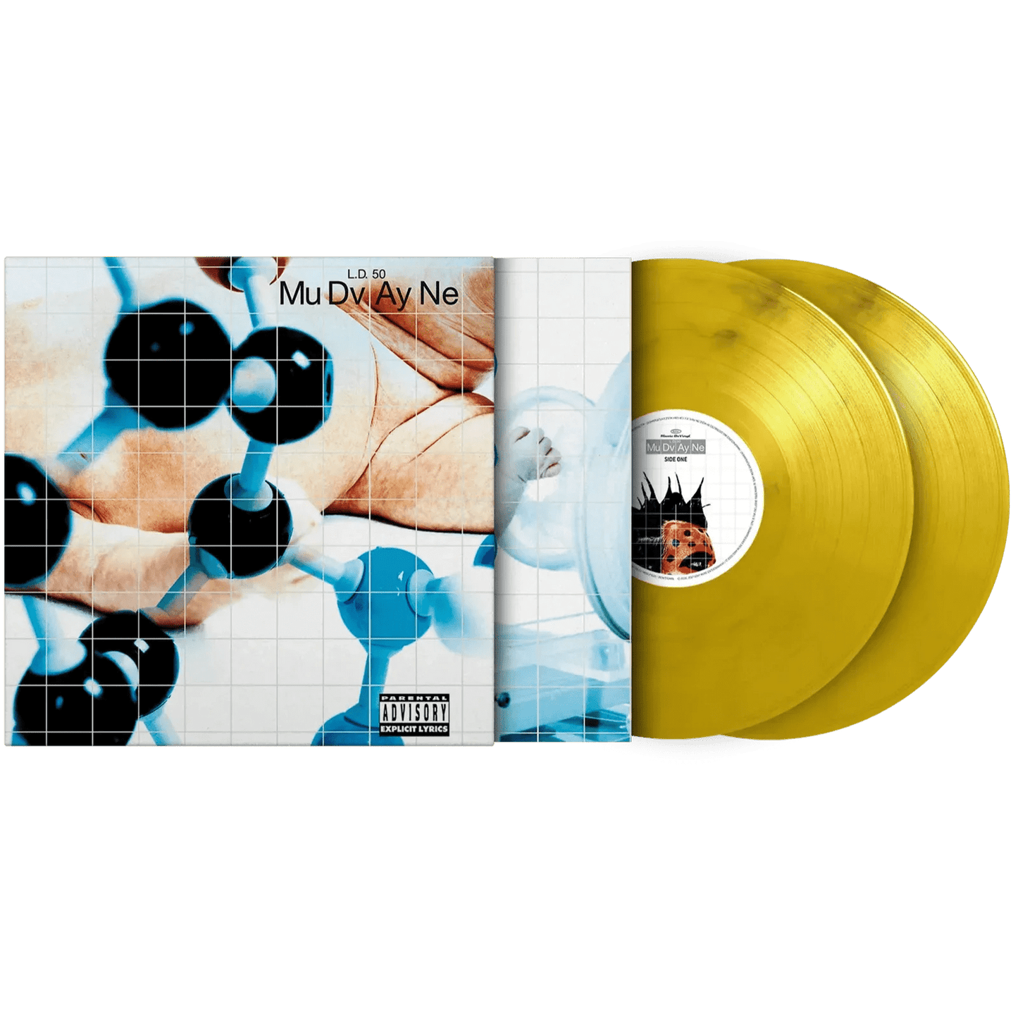 Mudvayne - L.D. 50 (Limited Edition Import, Yellow & Black Marble Vinyl) (2 LP) - Joco Records