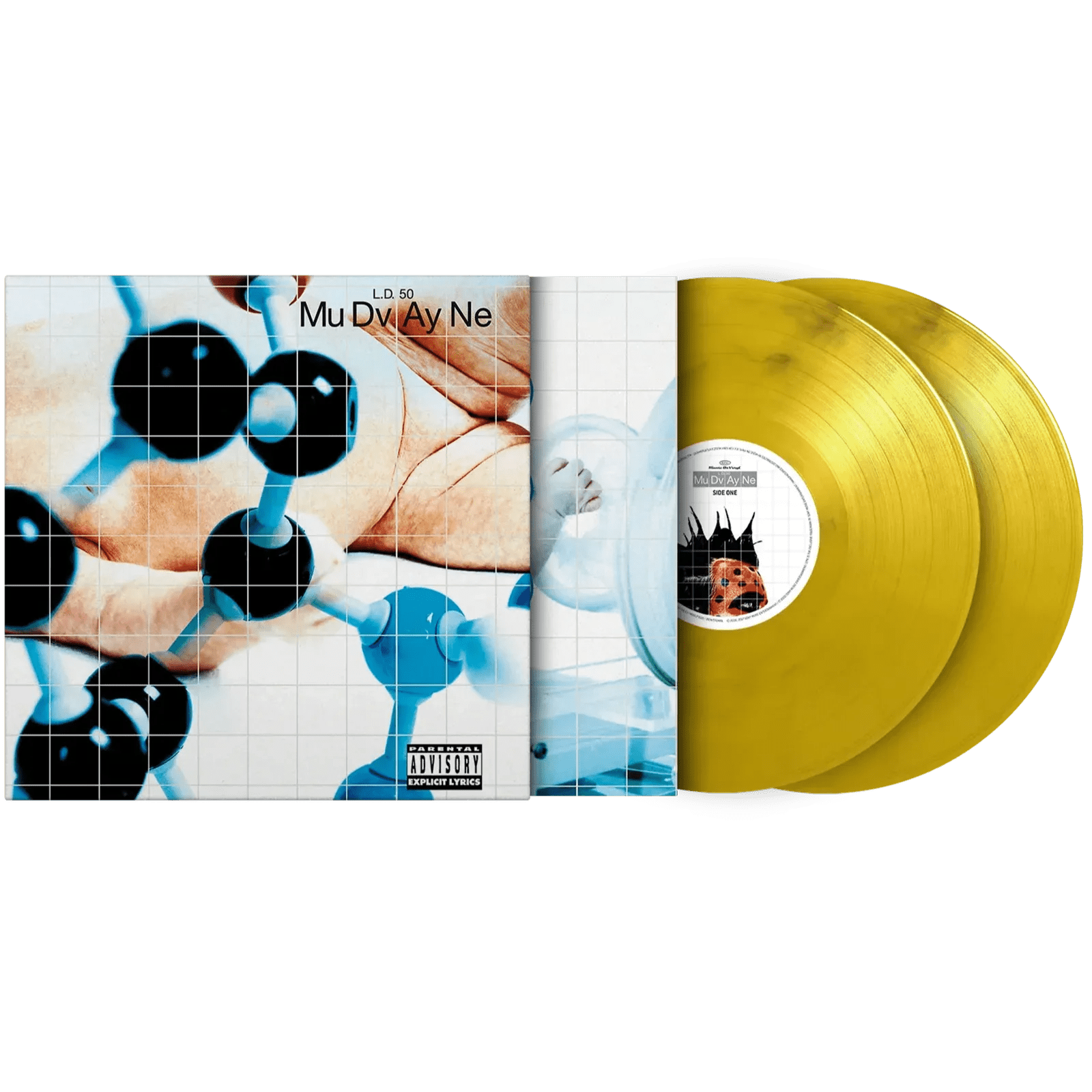 Mudvayne - L.D. 50 (Limited Edition Import, Yellow & Black Marble Vinyl) (2 LP) - Joco Records