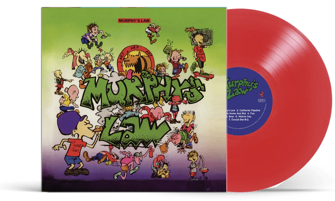 Murphy's Law - Murphy's Law (Red Vinyl) (LP) - Joco Records