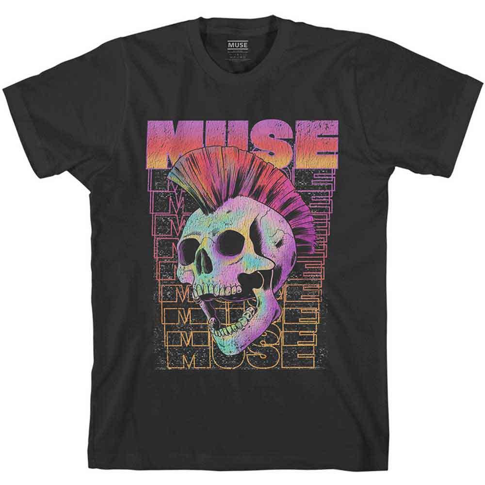 Muse - Mowhawk Skull (T-Shirt) - Joco Records