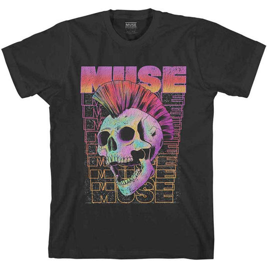 Muse - Mowhawk Skull (T-Shirt) - Joco Records