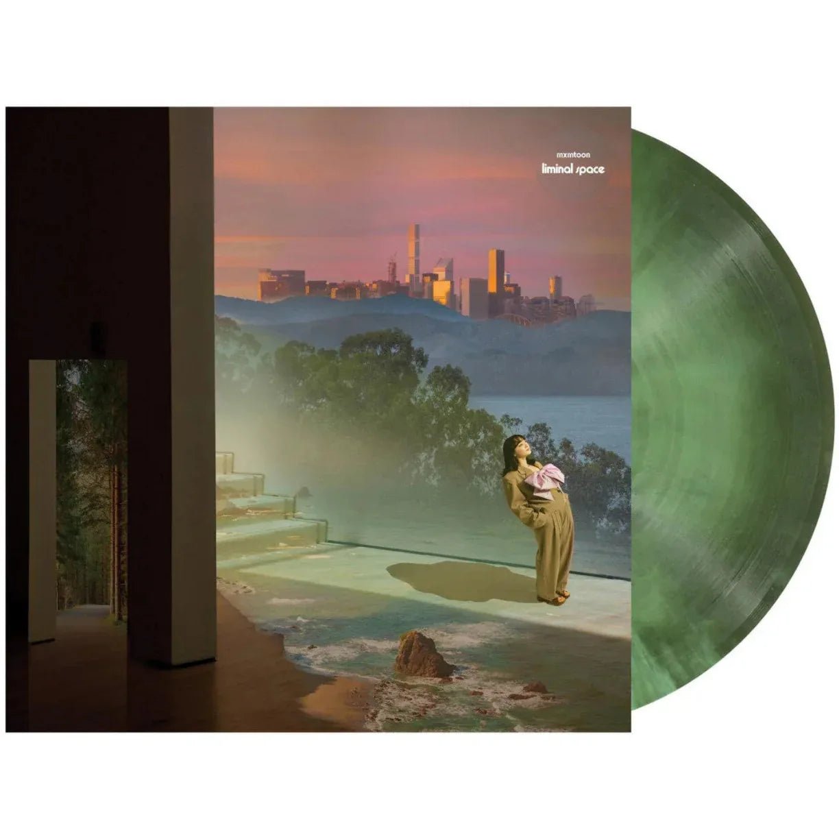 Mxmtoon - Liminal Space (Limited Edition, Galaxy Green Swirl Vinyl) (LP) - Joco Records
