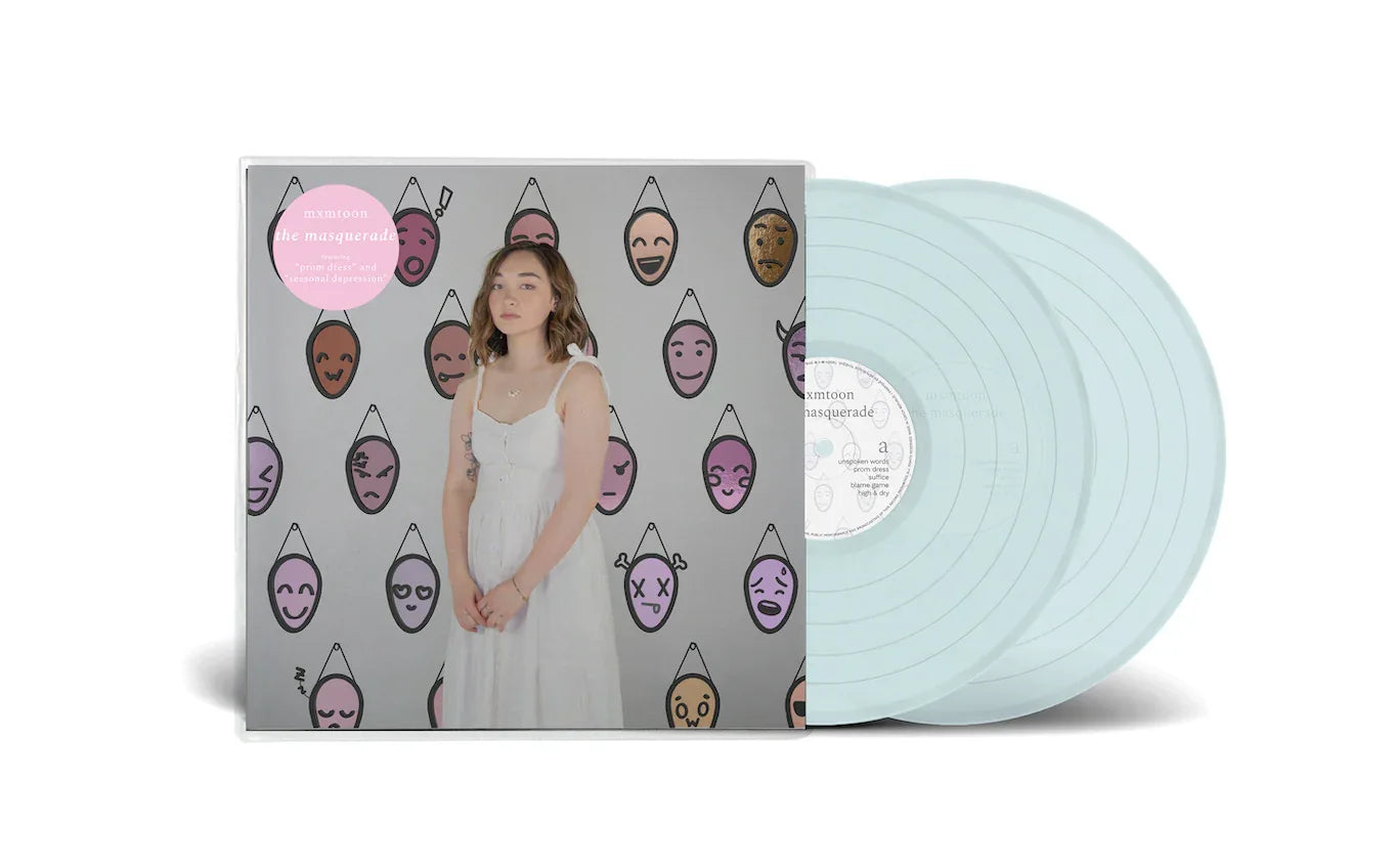 mxmtoon - The Masquerade (Transparent Electric Blue Color Vinyl) (2 LP) - Joco Records