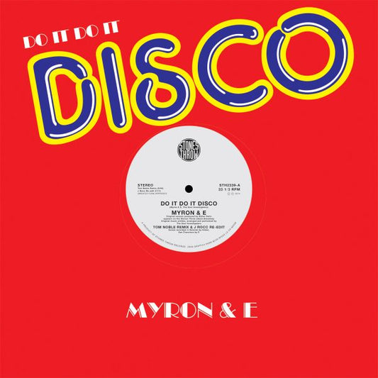 Myron & E - Do It Do It Disco - 12" (Vinyl) - Joco Records