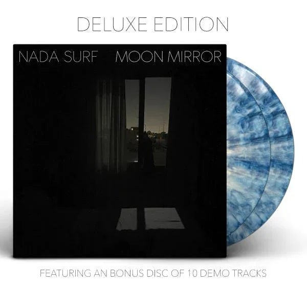Nada Surf - Moon Mirror (Reflection) (Deluxe Edition, Blue Splatter Vinyl, With Bonus Disc, Sticker) (2 LP) - Joco Records
