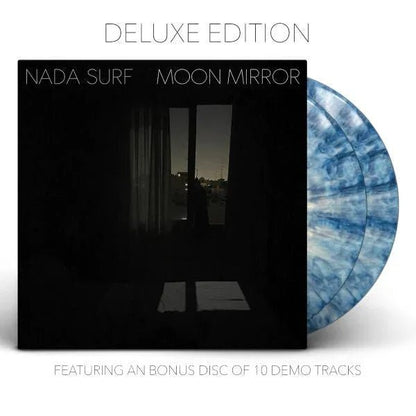 Nada Surf - Moon Mirror (Reflection) (Deluxe Edition, Blue Splatter Vinyl, With Bonus Disc, Sticker) (2 LP) - Joco Records