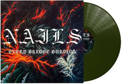 Nails - Every Bridge Burning (Forest Green Vinyl) (LP) - Joco Records