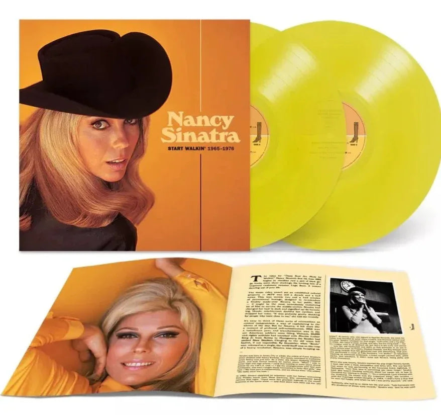 Nancy Sinatra - Start Walkin' 1965-1976 (Limited Edition, Transparent Yellow Vinyl) (2 LP) - Joco Records