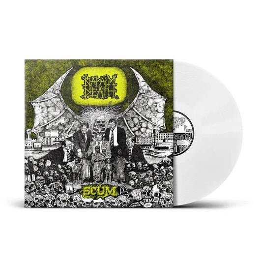 Napalm Death - Scum (Exclusive White Vinyl) - Joco Records