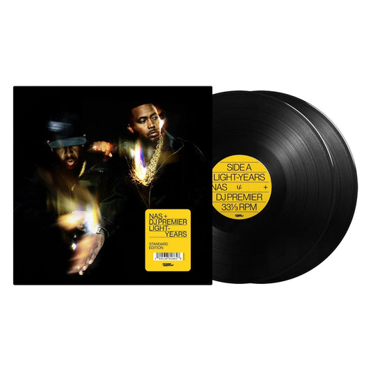 Nas And Dj Premier - Light - Years (Black Vinyl) (2 LP) - Joco Records