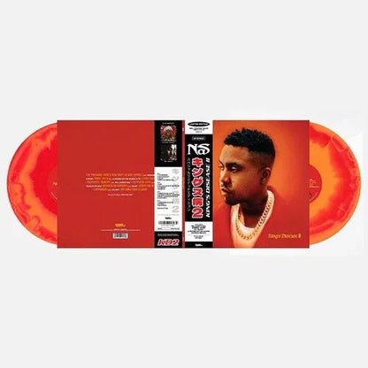 Nas - King's Disease II (Vinyl, Red, Orange) (2 LP) - Joco Records