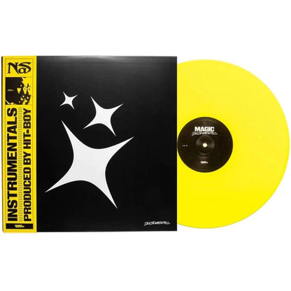 Nas - Magic (Instrumental Version) (Limited Edition, Yellow Vinyl) (LP) - Joco Records