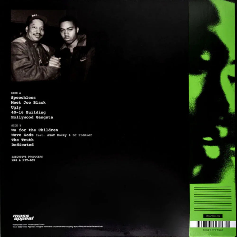 Nas - Magic (Limited Edition, Green & Black Split Vinyl) (LP) - Joco Records