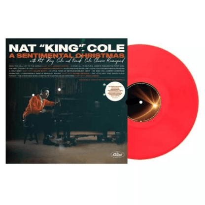 Nat King Cole - A Sentimental Christmas with Nat King Cole and Friends: Cole Classics Reimagined (Limited Edition, Red Vinyl) (LP) - Joco Records