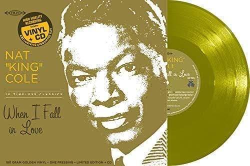 Nat King Cole - When I Fall In Love (Gold Vinyl + Cd) (LP) - Joco Records