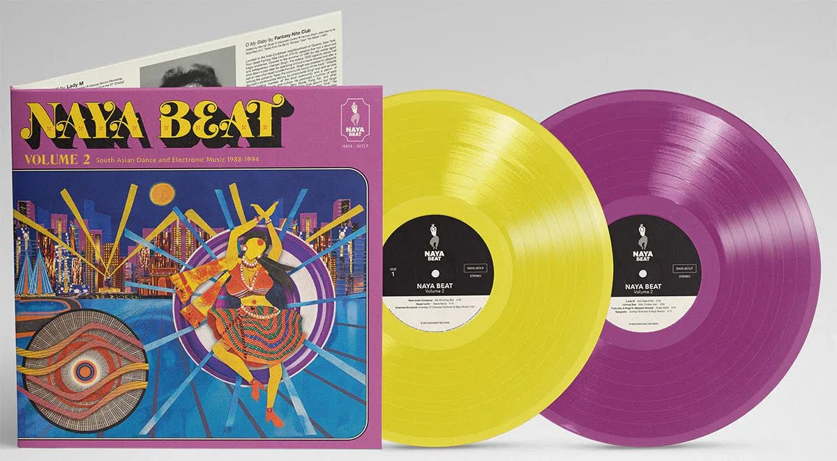 Naya Beat - Volume 2 (South Asian Dance And Electronic Music 1988-1994) (Indie Exclusive) (Limoncello & Purple Haze Vinyl) (2 LP) - Joco Records