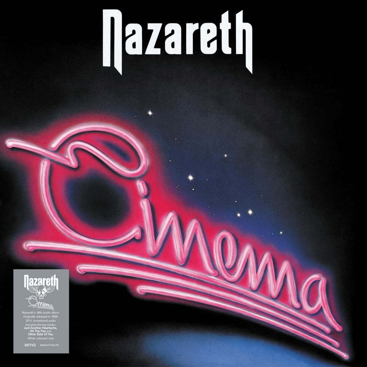 Nazareth - Cinema (Limited Edition Import, White Vinyl, Remastered) (LP) - Joco Records