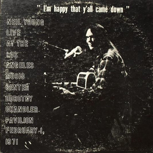 Neil Young - Dorothy Chandler Pavilion, 1971 (LP) - Joco Records