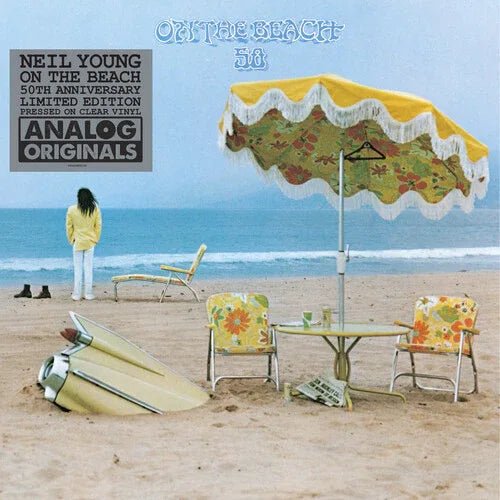 Neil Young - On The Beach (50th Anniversary Edition) (Limited Edition, Clear Vinyl) (LP) - Joco Records