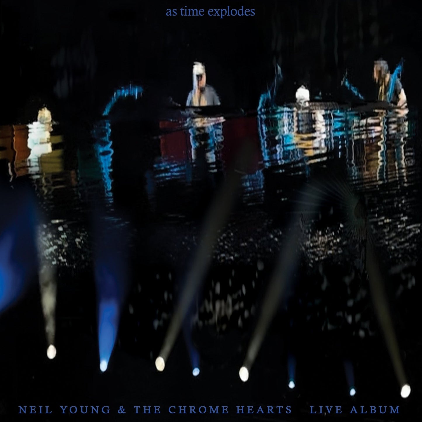 Neil Young & The Chrome Hearts - As Time Explodes - Live Album (Black) (2 LP) - Joco Records