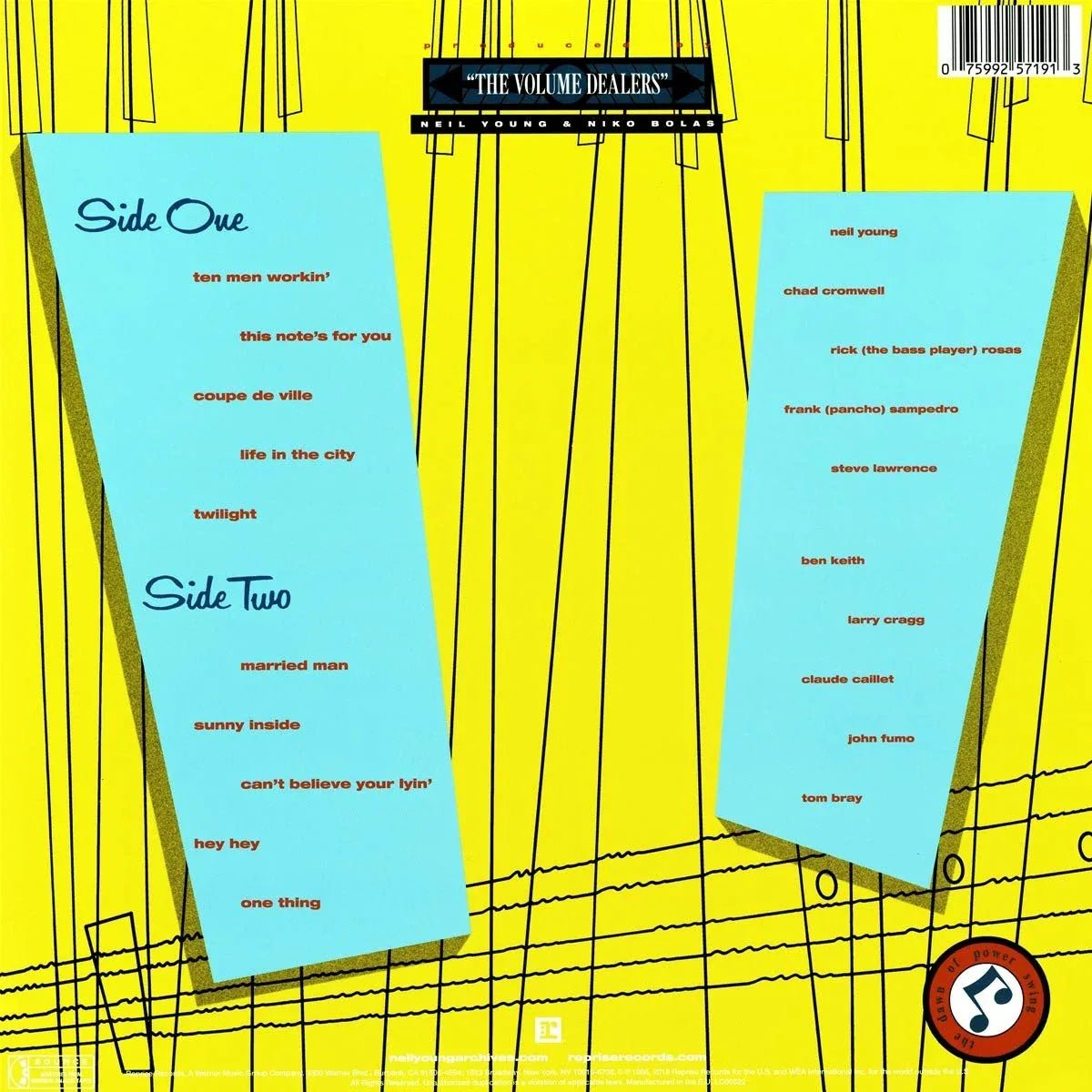Neil Young - This Note's For You (LP) - Joco Records