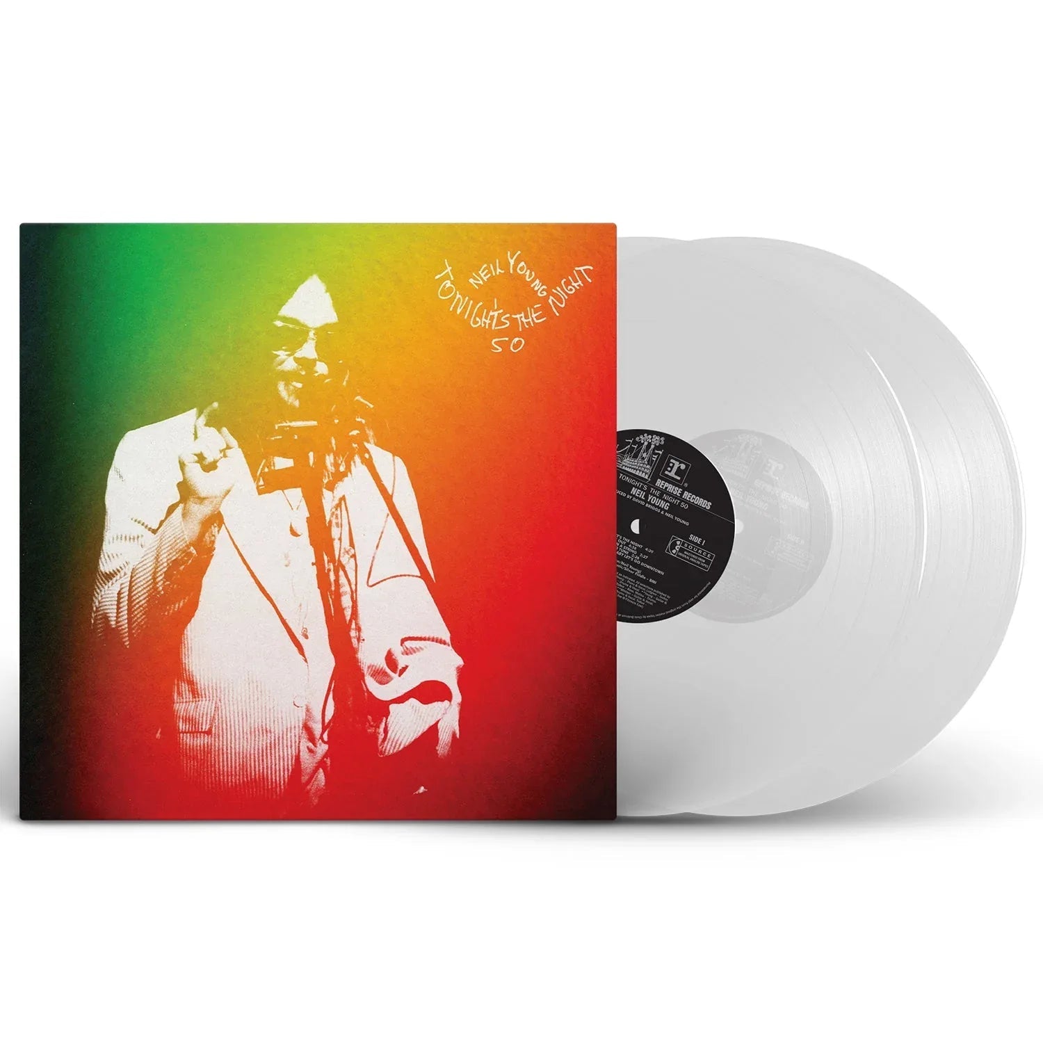 Neil Young - Tonight'S The Night (50th Anniversary) (Indie Exclusive, Clear Vinyl) (2 LP) - Joco Records