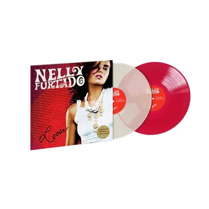 Nelly Furtado - Loose (Limited Edition Import, Translucent Ruby Red & Milky Clear Vinyl) (2 LP) - Joco Records