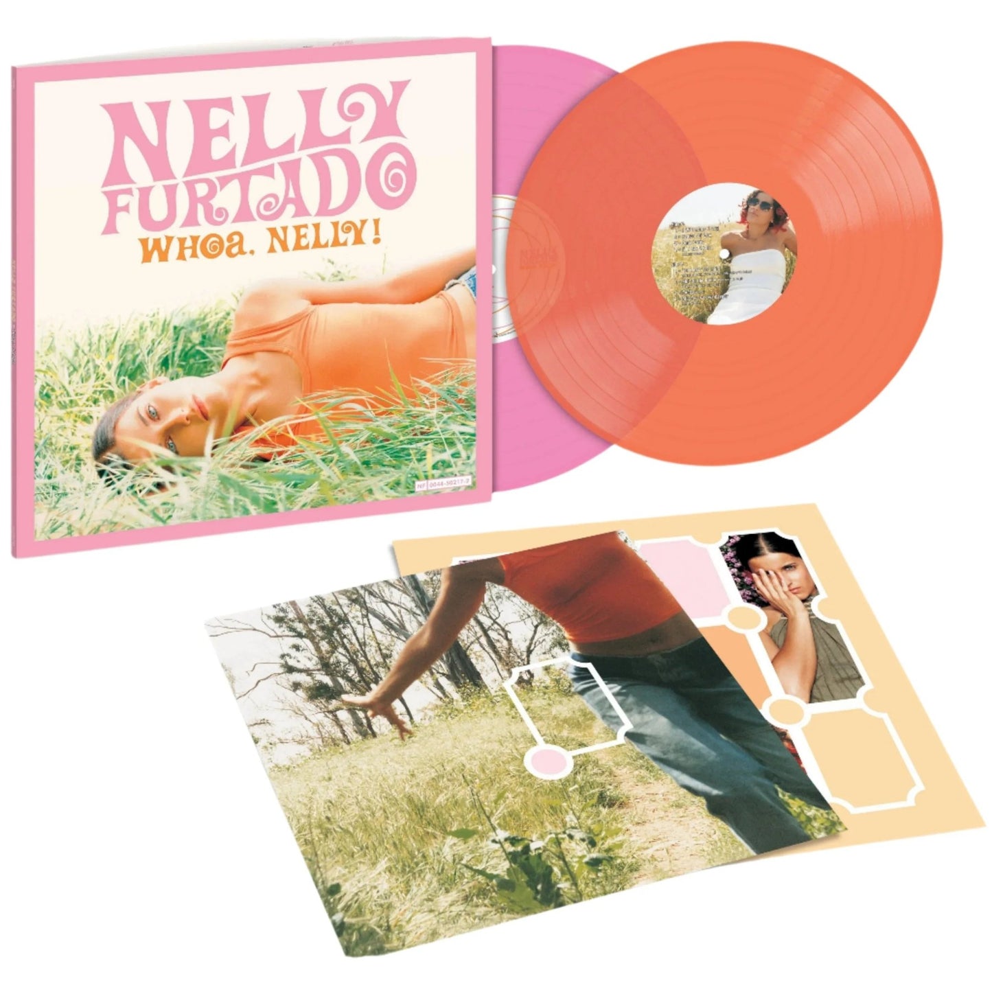 Nelly Furtado - Whoa, Nelly! (Limited Edition, Cotton Candy & Orange Peel Vinyl) (2 LP) - Joco Records