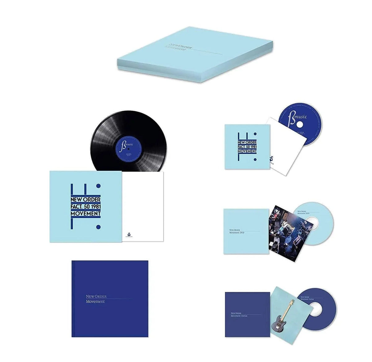 New Order - Movement (Definitive Edition, Box Set, Remastered, 180 Gram) (Vinyl Box Set) - Joco Records