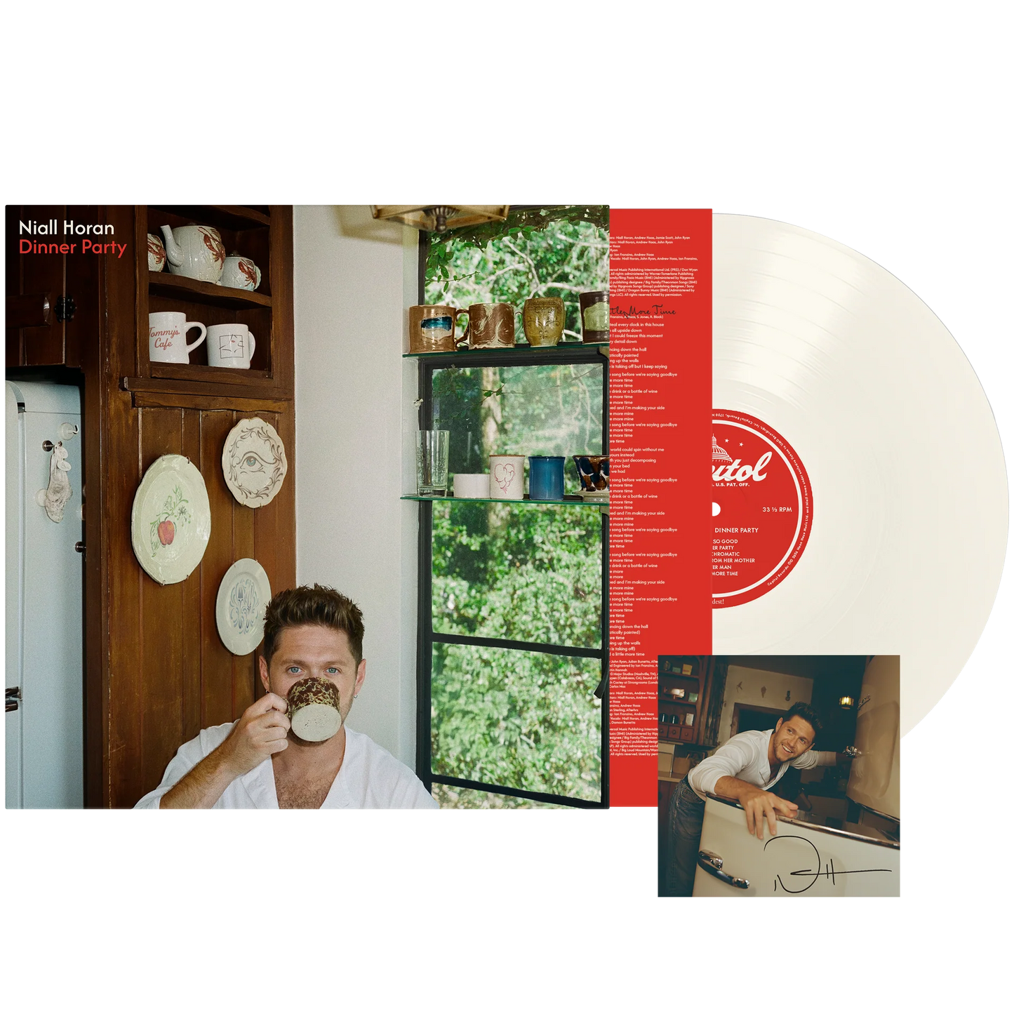 Niall Horan - Dinner Party (Explicit Content) (Limited Edition, Signed, Porcelain Color Vinyl, Alternative Edition)