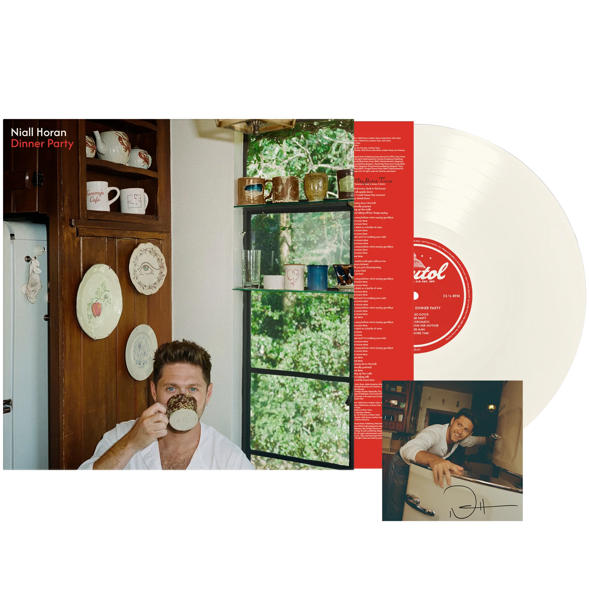 Niall Horan - Dinner Party (Explicit Content) (Limited Edition, Signed, Porcelain Color Vinyl, Alternative Edition)