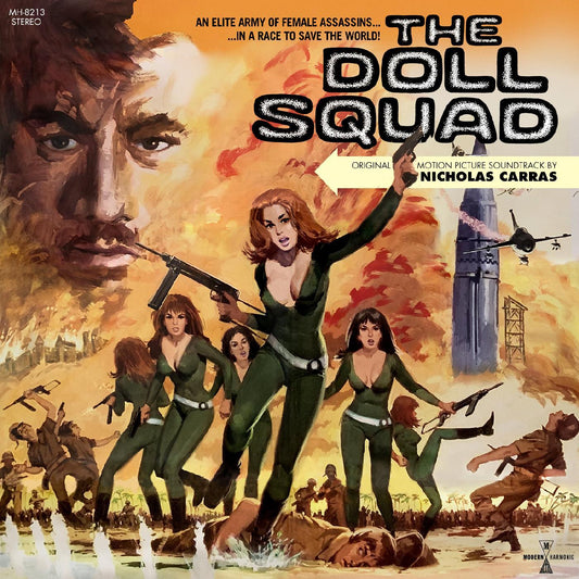 Nicholas Carras - The Doll Squad Original Motion Picture Soundtrack (Transparent Green Vinyl) (LP) - Joco Records