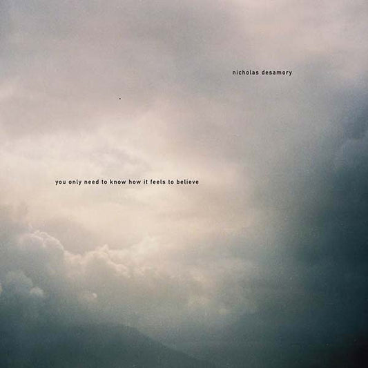 NICHOLAS DESAMORY - You Only Need To Know How It Feels To Believe