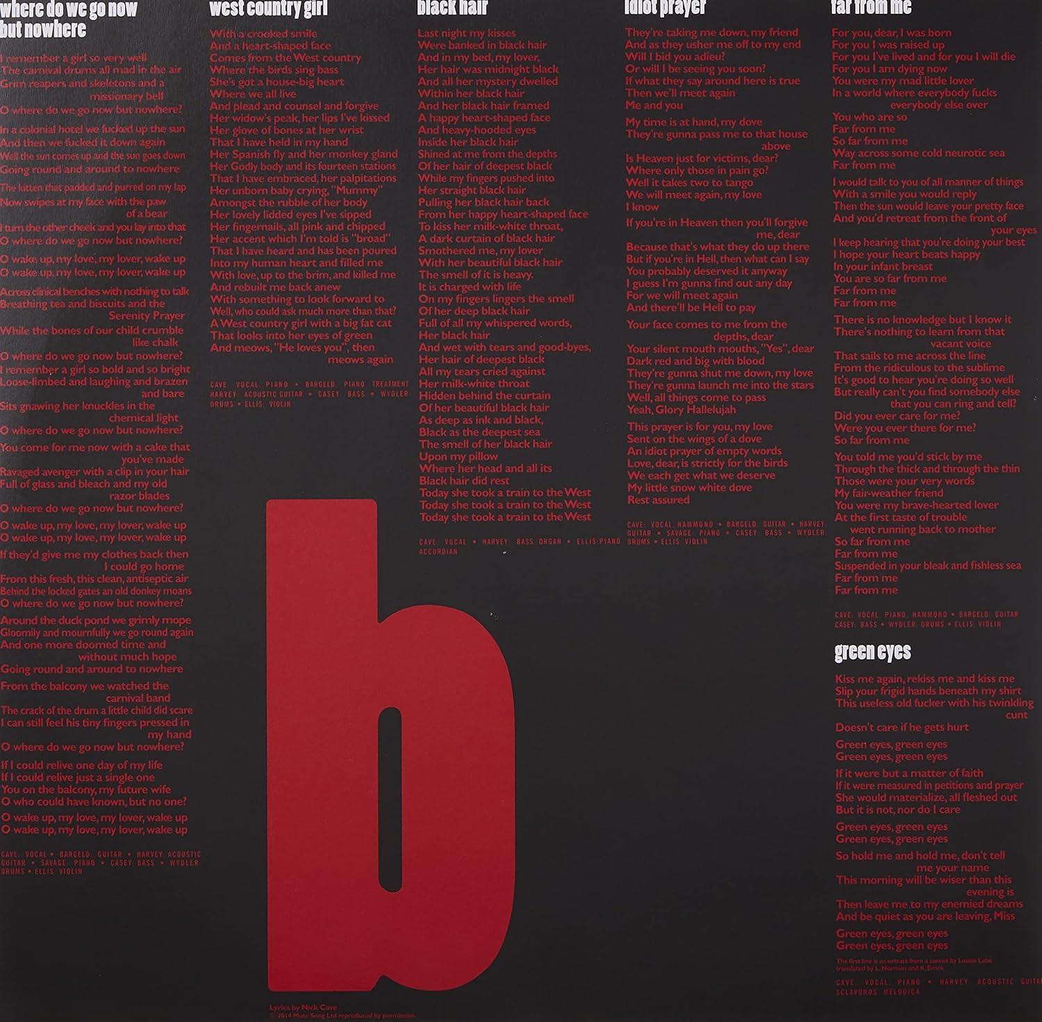 Nick Cave & The Bad Seeds – The Boatman's Call (Import) (LP) - Joco Records
