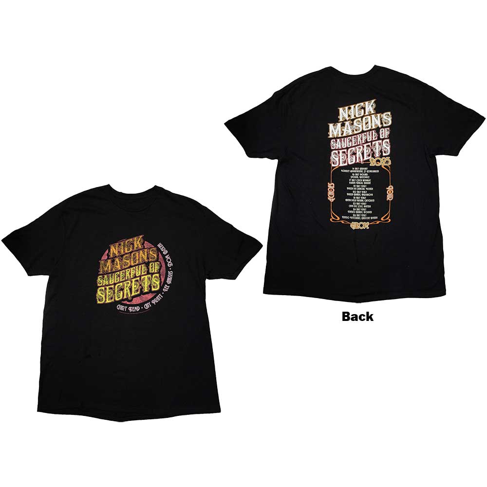 Nick Mason's Saucerful Of Secrets - European Tour 2023 (T-Shirt) - Joco Records