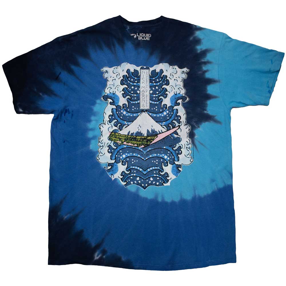 Nick Mason's Saucerful Of Secrets - Hokusai Wave Dip Dye (T-Shirt) - Joco Records