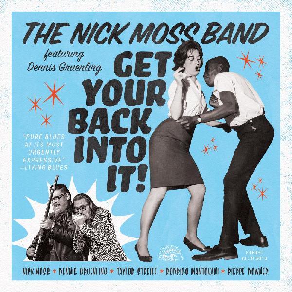 Nick Moss Band / Dennis Gruenling - Get Your Back Into It (Translucent Red Vinyl) (LP) - Joco Records