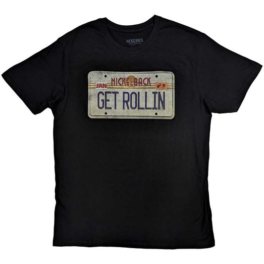 Nickelback - License Plate (T-Shirt) - Joco Records