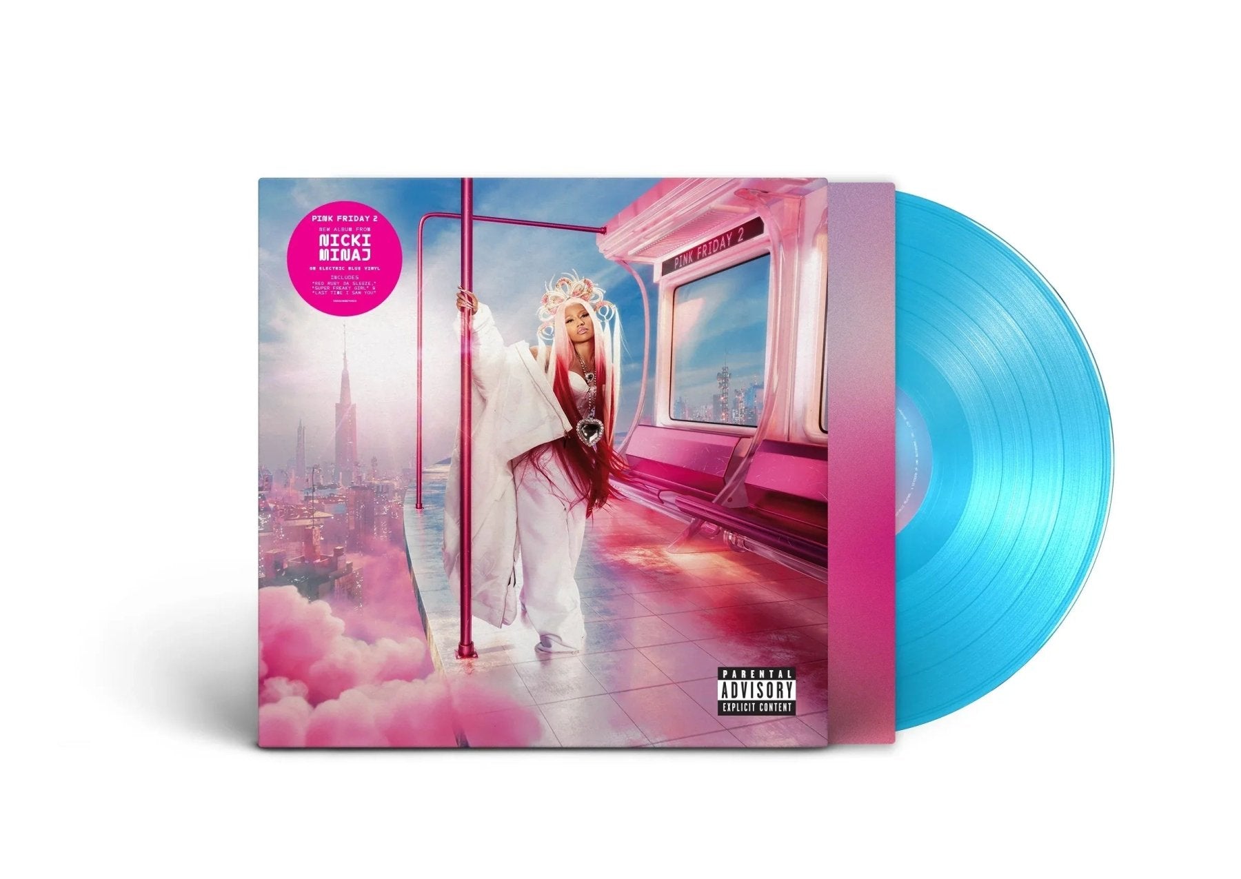 Nicki Minaj - Pink Friday 2 (Limited Edition, Electric Blue Vinyl) (LP) - Joco Records