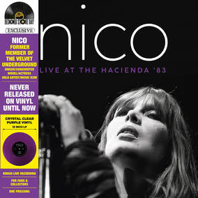 Nico - Live At The Hacienda '83 (Color Vinyl, Clear Vinyl, Purple) - Joco Records