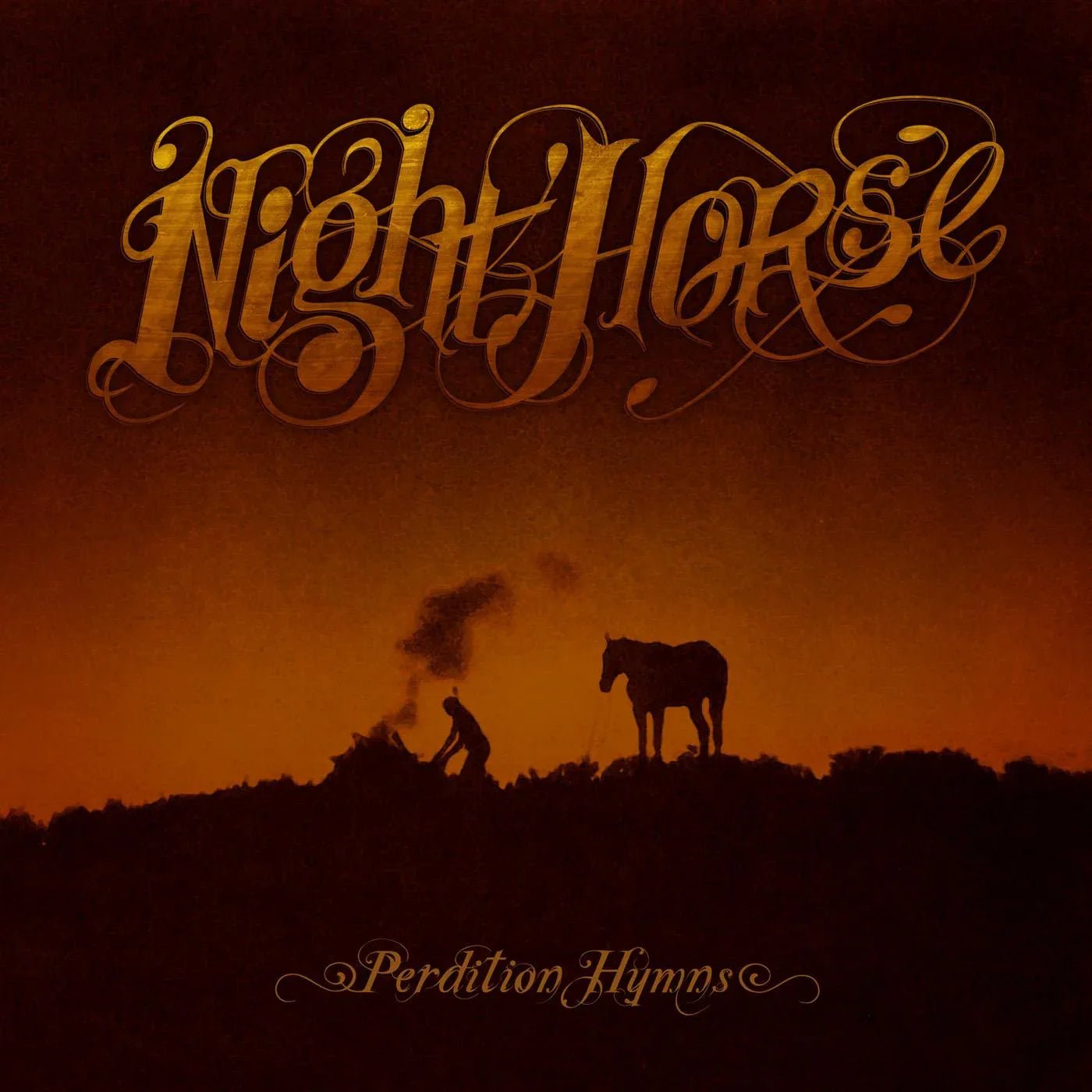Night Horse - Perdition Hymns (Marbled Red Vinyl) (2 LP) - Joco Records
