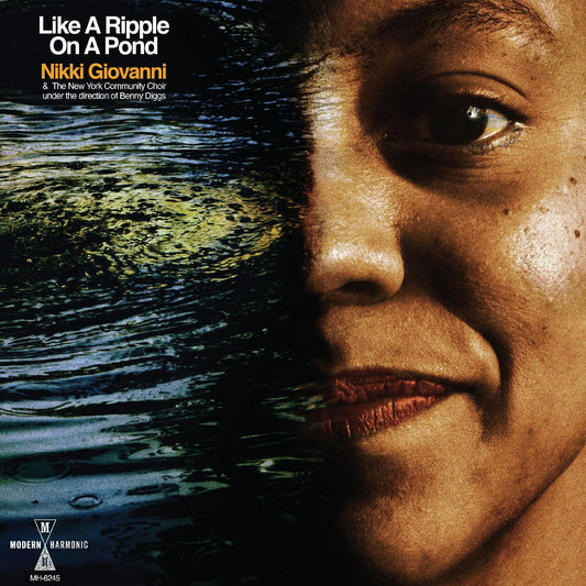 Nikki Giovanni - Like A Ripple On A Pond (Opaque Blue Vinyl) (LP) - Joco Records