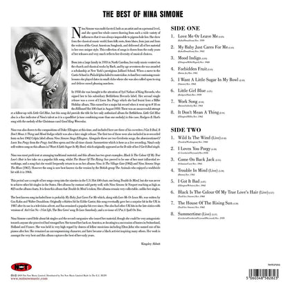 Nina Simon - Best Of (Limited Edition, 180 Gram, Blue Electric Vinyl) (LP) - Joco Records