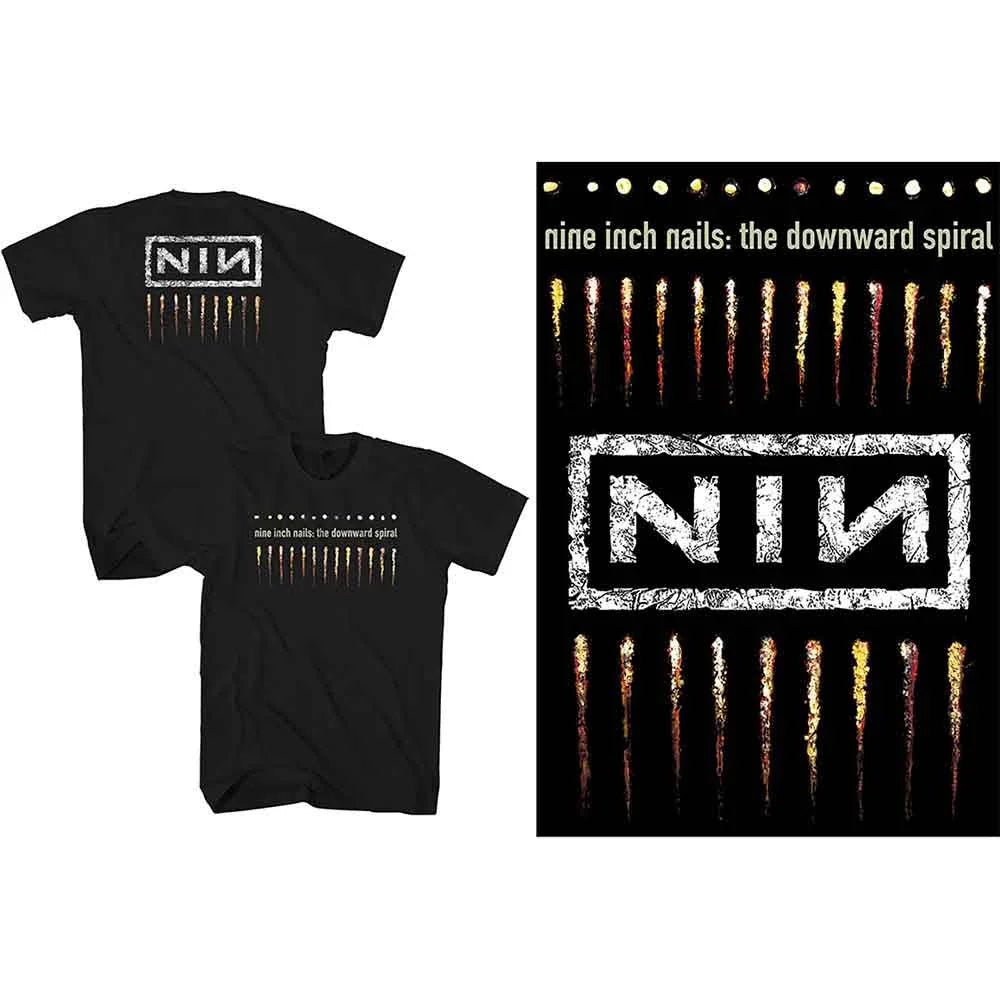 Nine Inch Nails - Downward Spiral Tee (T-Shirt) - Joco Records
