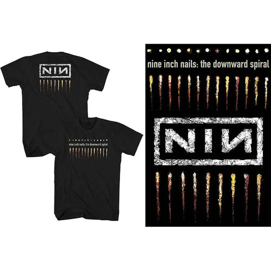 Nine Inch Nails - Downward Spiral Tee (T-Shirt) - Joco Records